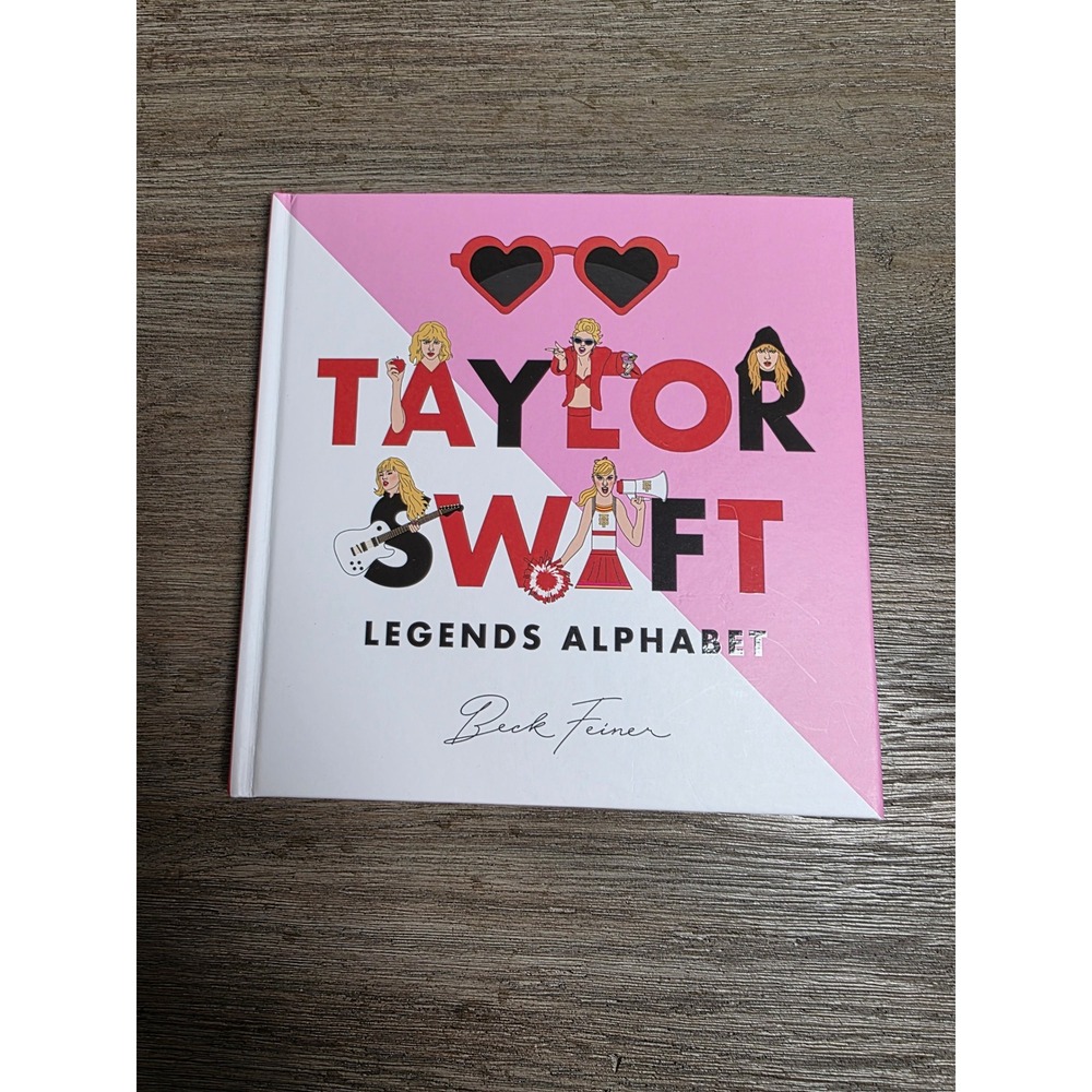Taylor Swift Legends Alphabet by Beck Feiner Hardcover Book